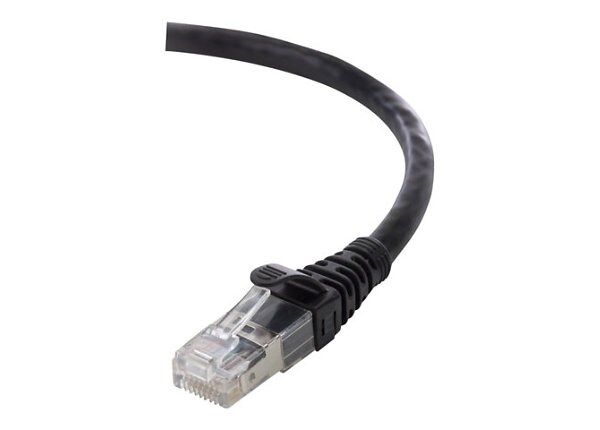 Belkin 10G patch cable - 2.1 m - black - B2B