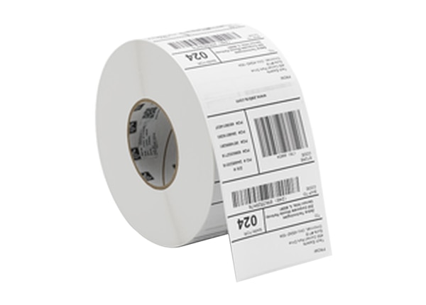 Zebra Label, Paper, 2.375 x 1in, Direct Thermal, Z-Select 4000D Removable