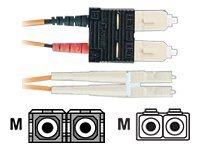 Panduit Opti-Core patch cable - 5 m - orange