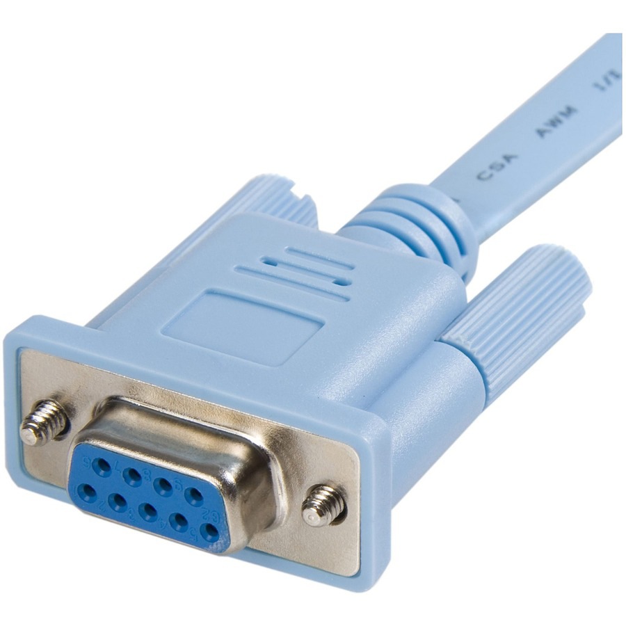 Thumbnail 3 of 4 for StarTech.com Cisco console router cable - RJ45 (m) - DB9 (f) - 6 ft
