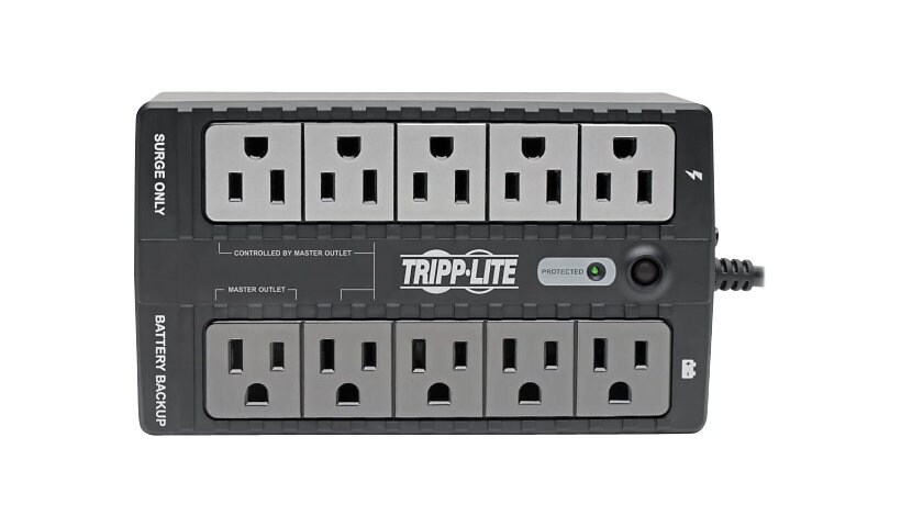 Tripp Lite UPS 550VA 300W Eco Green Battery Back Up Compact 120V USB RJ11 - UPS - 300 Watt - 550 VA