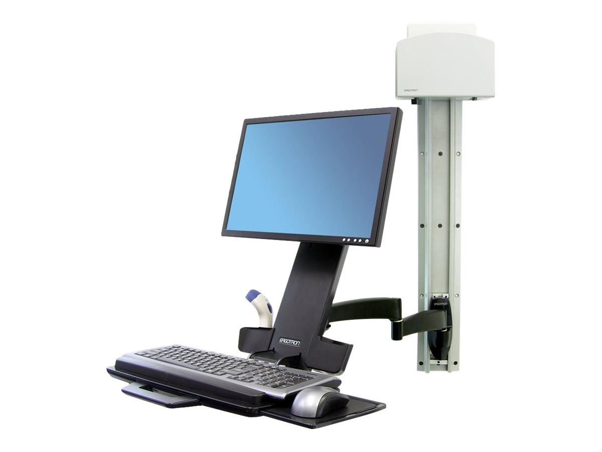 Ergotron 200 Series Wall Mount Combo Arm