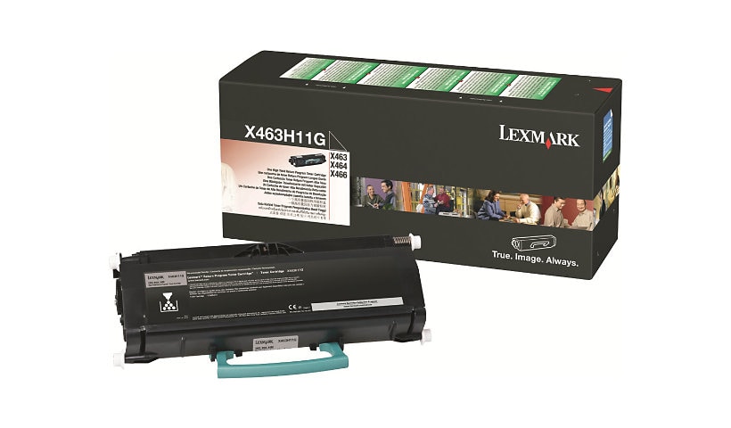 Lexmark - High Yield - black - original - toner cartridge - LCCP, LRP