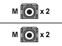 Black Box 5M SC/SC Duplex Multimode 50/125 OM2 Fiber Cable, Orange, 16ft