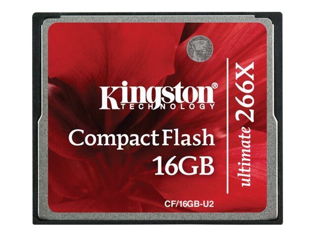 Kingston Ultimate - flash memory card - 16 GB - CompactFlash