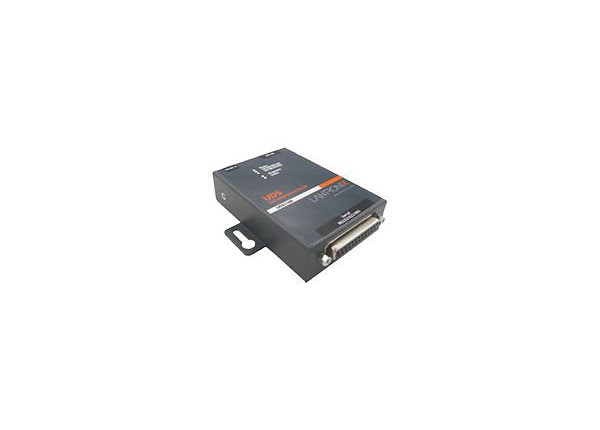 Lantronix Device Server UDS1100 One Port Serial (RS232/ RS422/ RS485) to IP Ethernet, UL864 with Power Over Ethernet