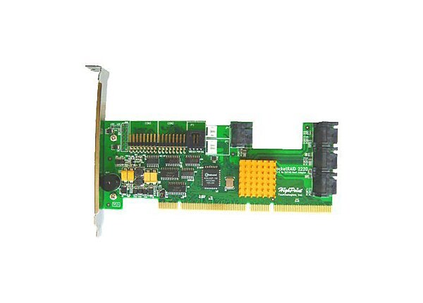 HighPoint RocketRAID 2220 - contrôleur de stockage (RAID) - SATA 3Gb/s - PCI-X/133 MHz