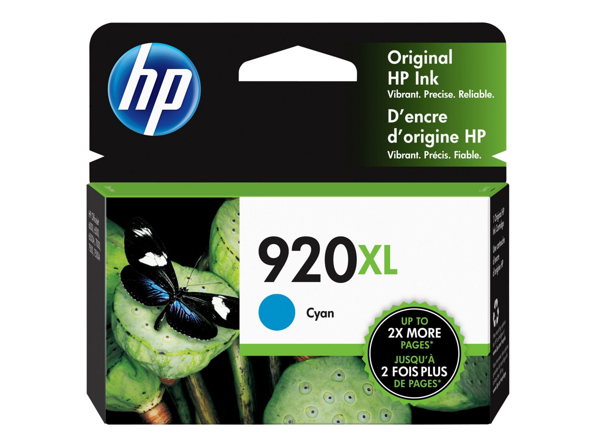 HP 920XL (CD972AN) High Yield Cyan Original Ink Cartridge