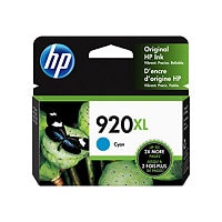 HP 920XL (CD972AN) High Yield Cyan Original Ink Cartridge
