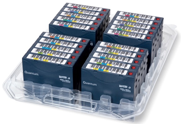 Quantum - LTO Ultrium 3 x 20 - 400 GB - storage media