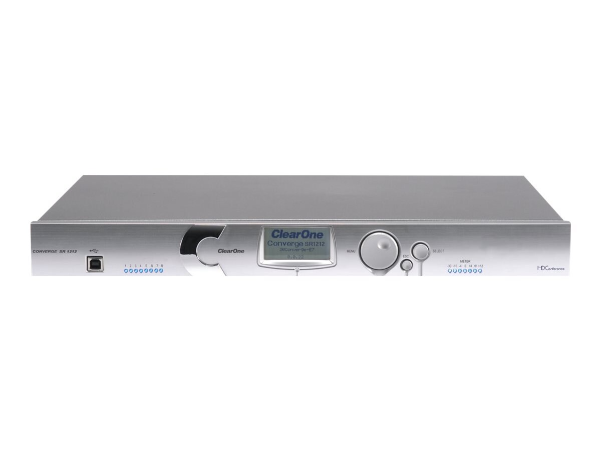 ClearOne Converge SR 1212 audio mixer/router