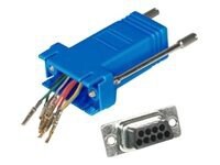 C2G Modular Adapter - serial RS-232 adapter - blue