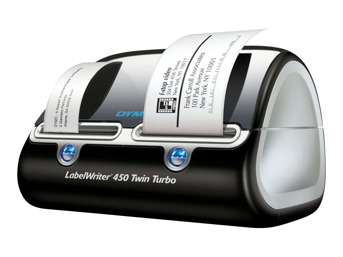 DYMO LabelWriter 450 Twin Turbo - label printer - B/W - direct thermal -  1752266 - Label Printers 