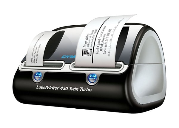 Dymo LabelWriter 450 Twin Turbo Monochrome Direct Thermal Label Printer
