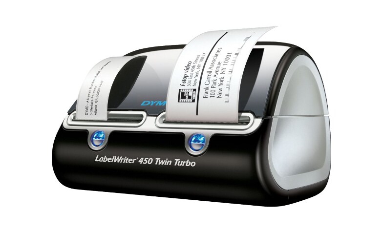 DYMO LabelWriter 450 Twin Turbo - label printer - B/W - thermal - - Label Printers - CDW.com