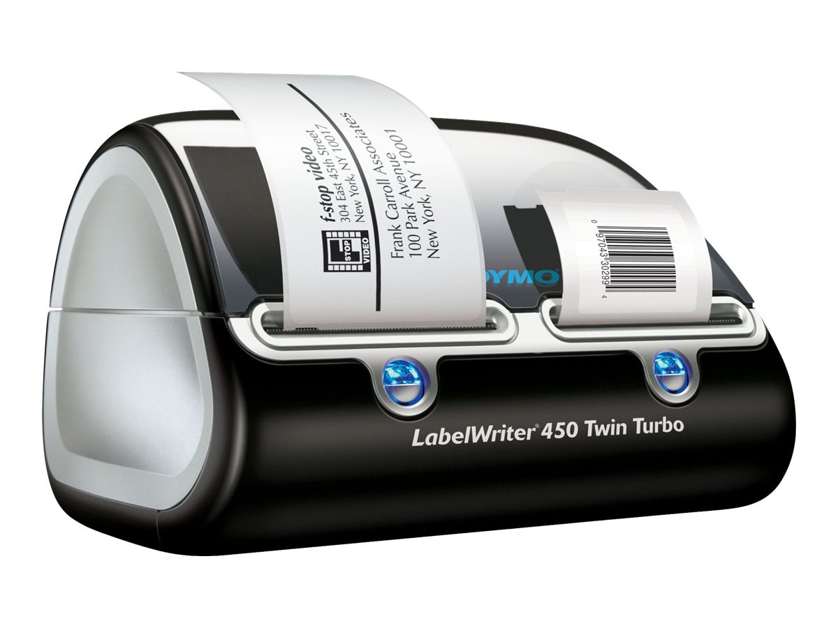 Thumbnail 3 of 9 for DYMO LabelWriter 450 Twin Turbo - label printer - B/W - direct thermal