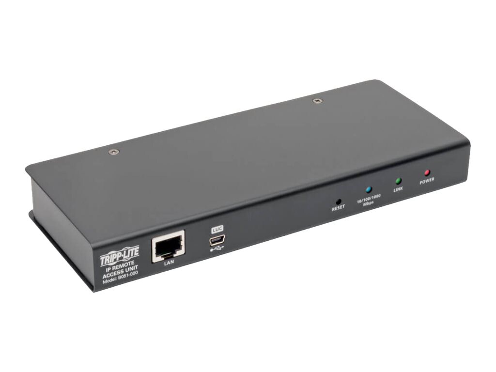 Tripp Lite Server Remote Control External KVM over IP RS-232 Port TAA GSA - remote control device