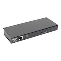 Tripp Lite Server Remote Control External KVM over IP RS-232 Port TAA GSA - remote control device