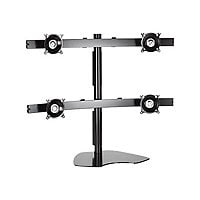 Chief Widescreen Quadruple Display Table Stand - For Monitors up to 30"