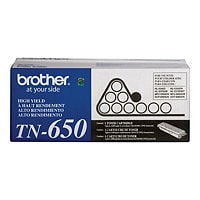 Brother TN650 - High Yield - black - original - toner cartridge