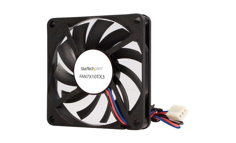 StarTech Replacement 70mm TX3 Dual Ball Bearing CPU Cooler Fan - 3