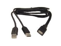 Addonics Dual Inputs USB Power Cable power cable - 3 ft