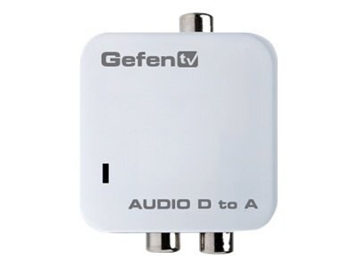 Gefen GefenTV Digital Audio to Analog Adapter - coaxial/optical digital aud