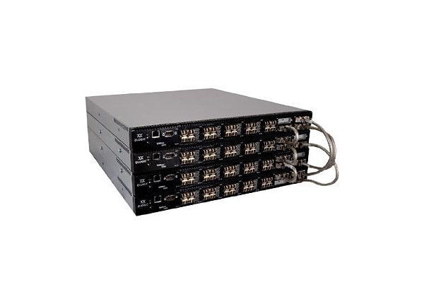 QLogic 5802V Switch Bundle – (20) 8Gb + (4) 10Gb/20Gb Ports + (20) 8Gb SFPs