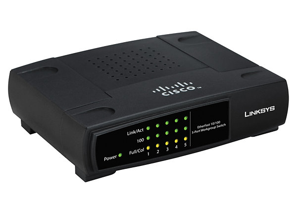 Linksys EtherFast 10/100 5-port Auto-Sensing Switch
