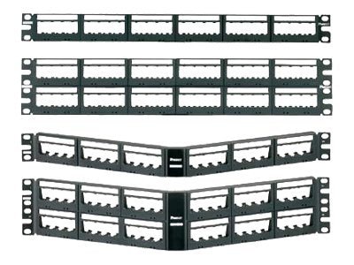 Panduit Mini-Com UICMPP24BLY Ultimate ID 24-Port Modular Patch Panel