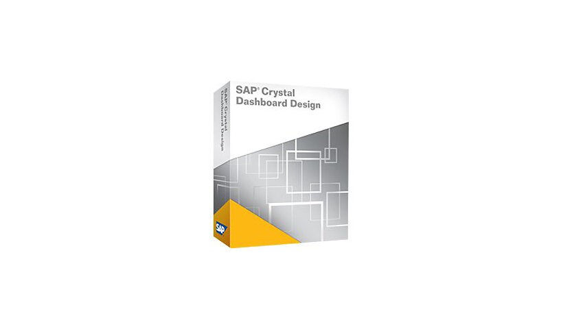 SAP Crystal Dashboard Design 2008 - license - 1 named user