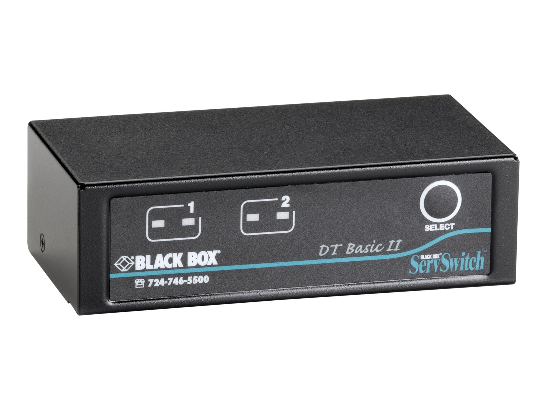 Black Box ServSwitch DT Basic II - KVM switch - 2 ports