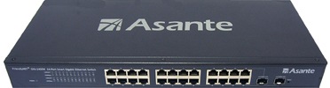 Asante FriendlyNET GX6-2400W (Green Ethernet) 24-Port 10/100/1000 WebSmart