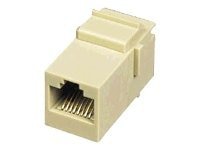 C2G RJ45 Coupler Keystone Insert - 8P8C - White