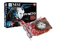 MSI R4670-2D512 Video Card