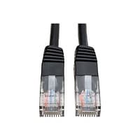 Eaton Tripp Lite Series Cat5e 350 MHz Molded (UTP) Ethernet Cable (RJ45 M/M), PoE - Black, 1 ft. (0.31 m) - patch cable