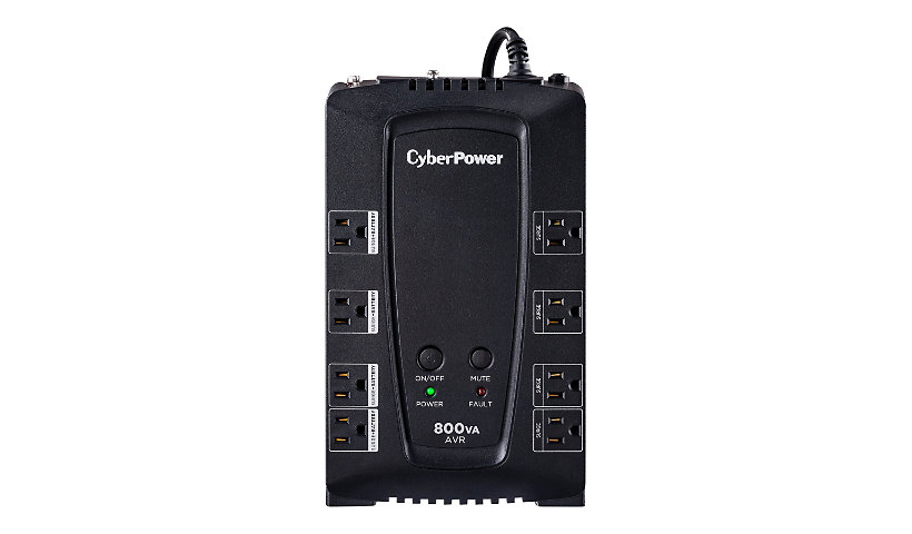CyberPower AVR Series CP800AVR - onduleur - 450 Watt - 800 VA