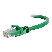 C2G 1ft Cat5e Snagless Unshielded (UTP) Ethernet Cable - Cat5e Network Patch Cable - PoE - Green