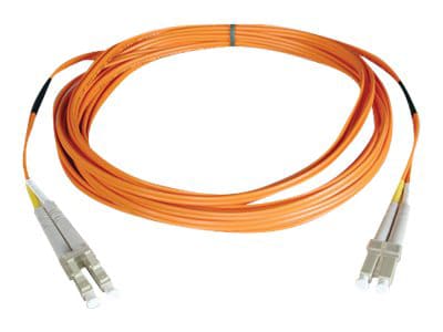 Tripp Lite 6M Duplex Multimode 50/125 Fiber Optic Patch Cable LC/LC 20' 20ft 6 Meter - patch cable - 6 m - orange