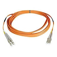 Tripp Lite 6M Duplex Multimode 50/125 Fiber Optic Patch Cable LC/LC 20' 20ft 6 Meter - patch cable - 6 m - orange
