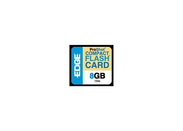 EDGE ProShot - flash memory card - 8 GB - CompactFlash