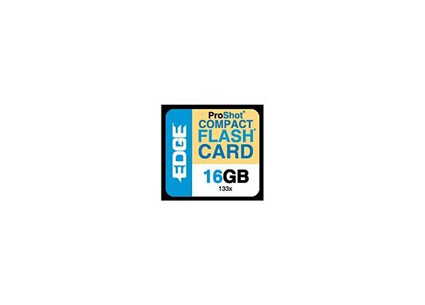 EDGE ProShot - flash memory card - 16 GB - CompactFlash