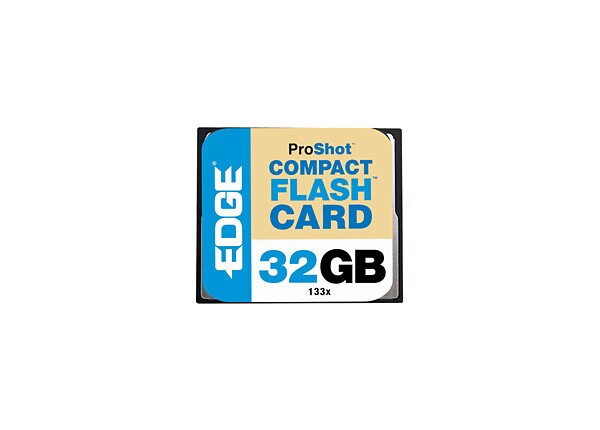 EDGE ProShot - flash memory card - 32 GB - CompactFlash