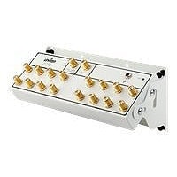 Leviton 1x16 Premium CATV Module with Gold-plated Connectors and Power Supply - White