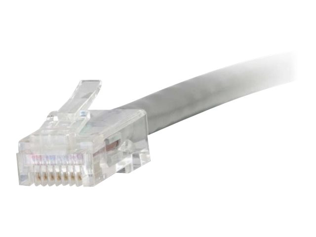 Thumbnail 2 of 5 for C2G Cat5e Non-Booted Unshielded (UTP) Network Patch Cable - patch cable - 1 ft - gray