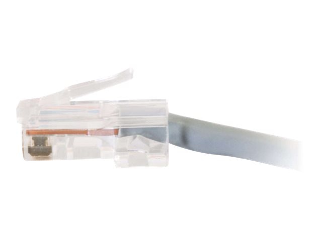 Thumbnail 4 of 5 for C2G Cat5e Non-Booted Unshielded (UTP) Network Patch Cable - patch cable - 1 ft - gray