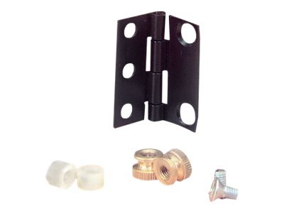 Black Box Patch Panel Hinge Kit - patch panel bracket - 1U