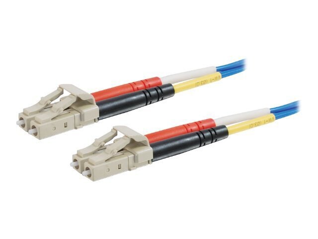 C2G 3m LC-LC 50/125 OM2 Duplex Multimode PVC Fiber Optic Cable - Blue - pat