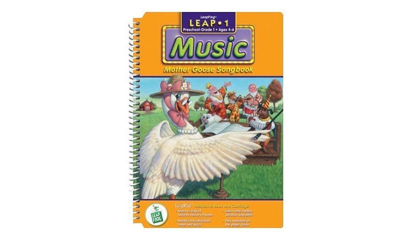 LeapPad Book Mother Goose Songbook LeapFrog LeapPad Learning System - box pack