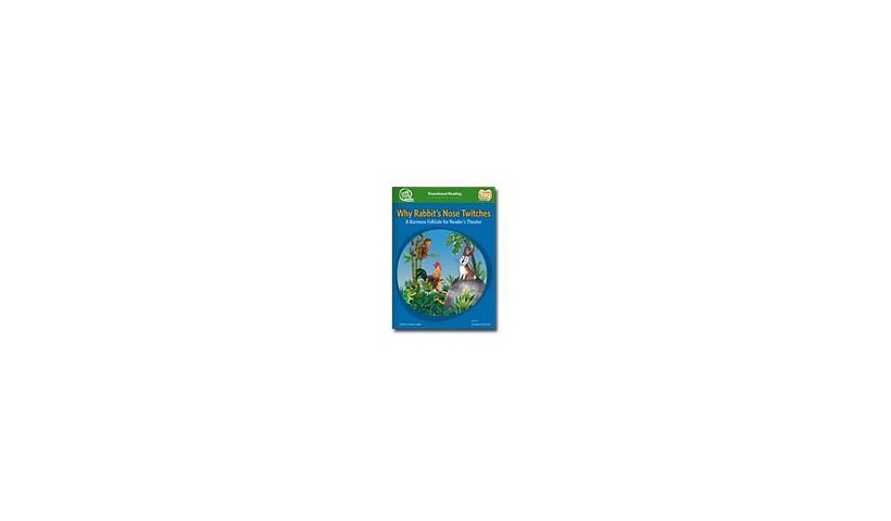Leveled Reading Book Why Rabbit's Nose Twitches LeapFrog Tag Reading System - box pack